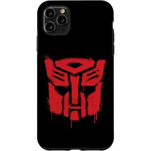 iPhone 16 Transformers Red Drip Autobot Big Face Case(iPhone 11 Pro Max)