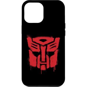 iPhone 16 Transformers Red Drip Autobot Big Face Case(iPhone 12 Pro Max)