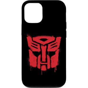 iPhone 16 Transformers Red Drip Autobot Big Face Case(iPhone 12/12 Pro)