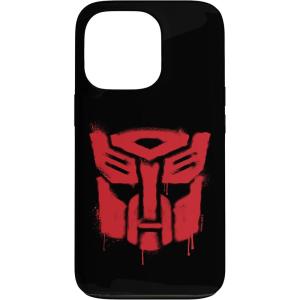 iPhone 16 Transformers Red Drip Autobot Big Face Case(iPhone 13 Pro)
