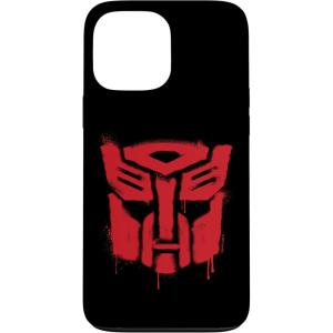 iPhone 16 Transformers Red Drip Autobot Big Face Case(iPhone 13 Pro Max)