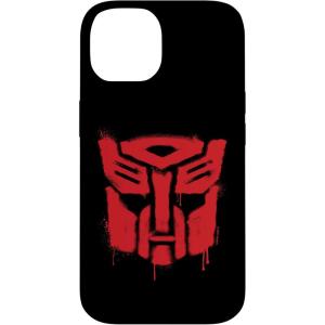 iPhone 16 Transformers Red Drip Autobot Big Face Case(iPhone 14)