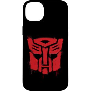 iPhone 16 Transformers Red Drip Autobot Big Face Case(iPhone 14 Plus)