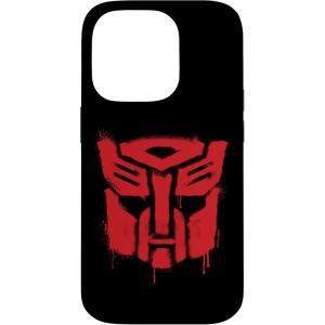 iPhone 16 Transformers Red Drip Autobot Big Face Case(iPhone 14 Pro)
