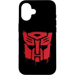 iPhone 16 Transformers Red Drip Autobot Big Face Case(iPhone 16)