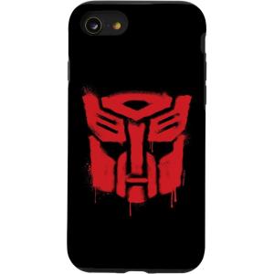 iPhone 16 Transformers Red Drip Autobot Big Face Case(iPhone SE (2020) / 7 / 8)