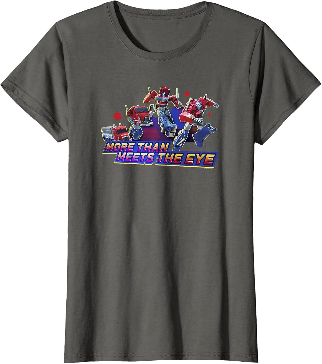 image:imageTransformers EarthSpark Optimus Prime More Than TShirtAsphalt Grey
