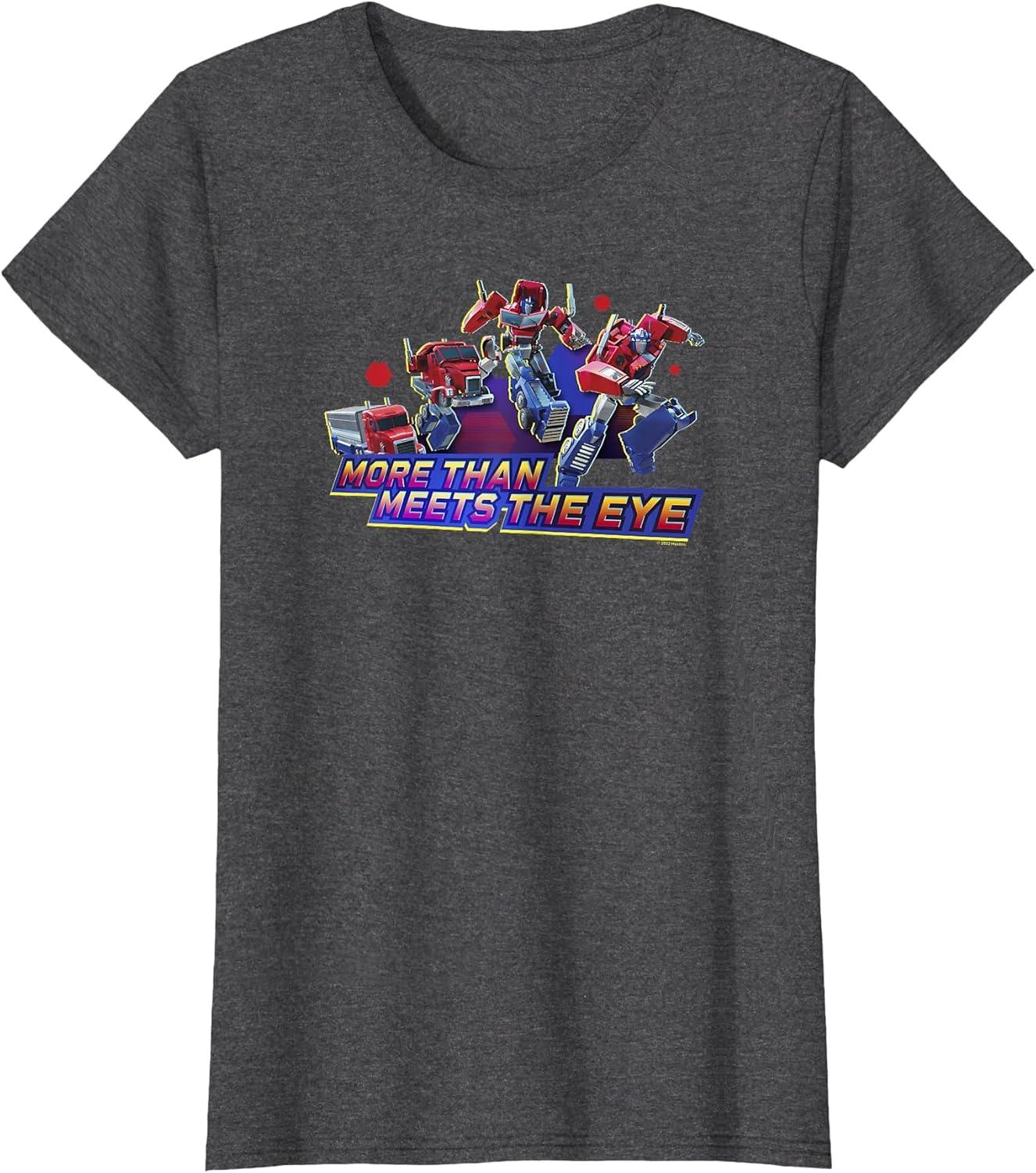 image:imageTransformers EarthSpark Optimus Prime More Than TShirtDark Heather Grey