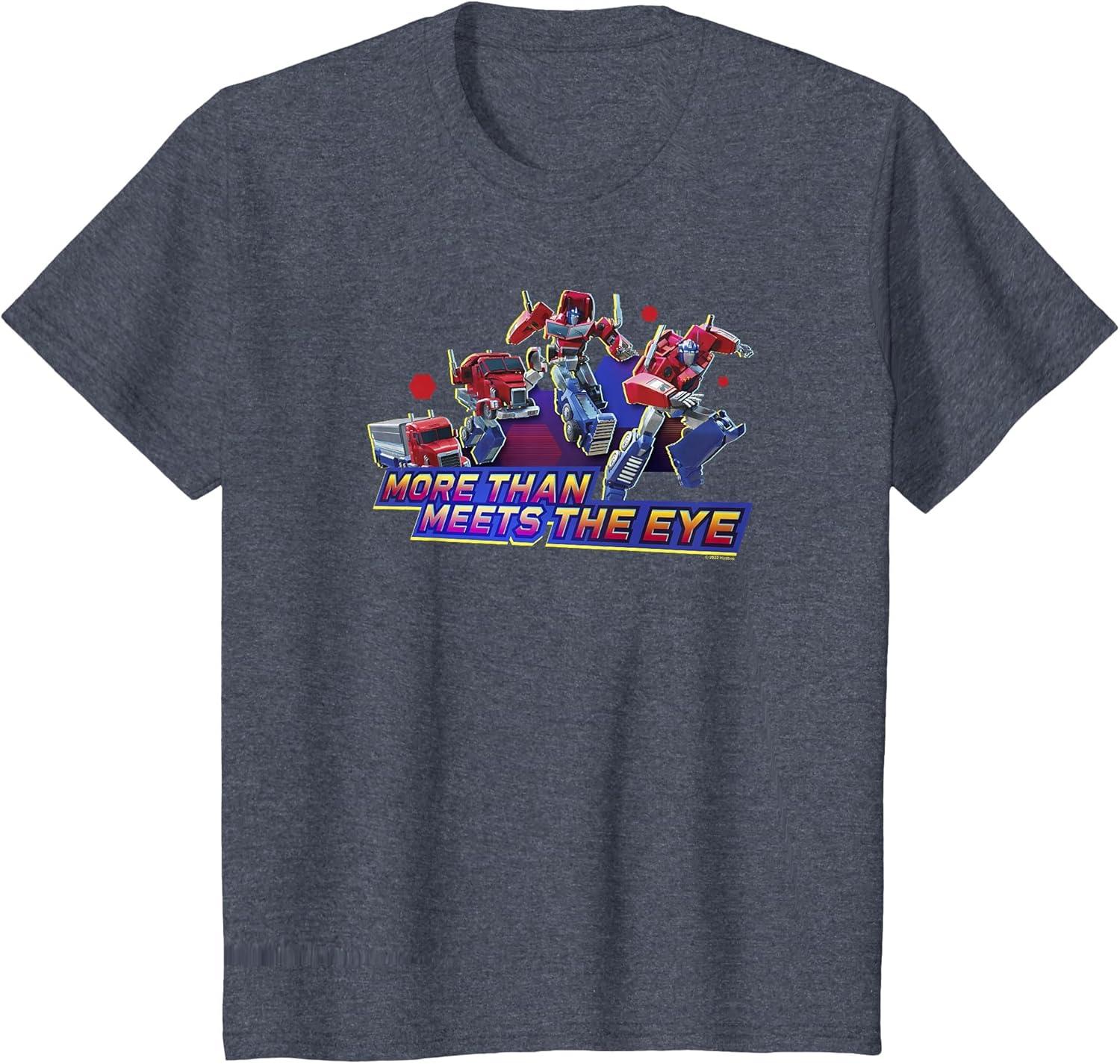 image:imageTransformers EarthSpark Optimus Prime More Than TShirtHeather Blue