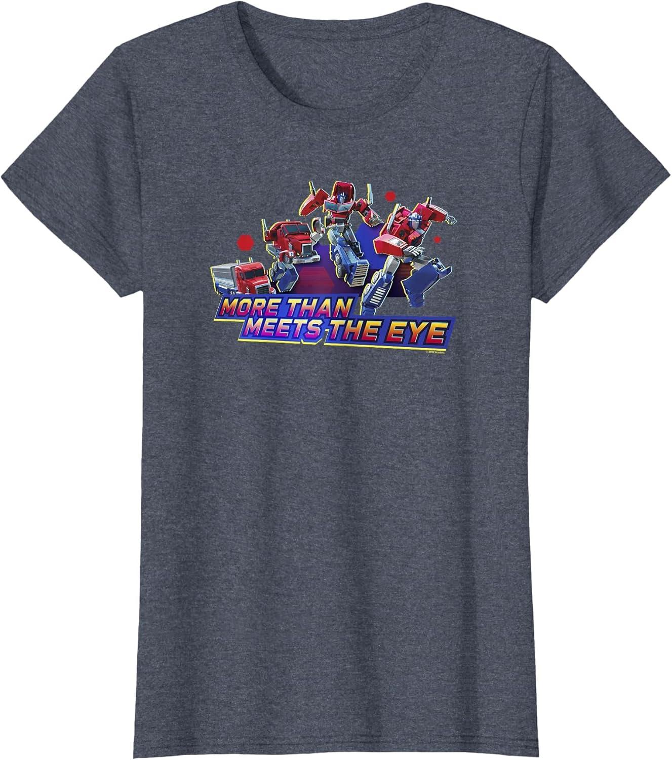 image:imageTransformers EarthSpark Optimus Prime More Than TShirtHeather Blue