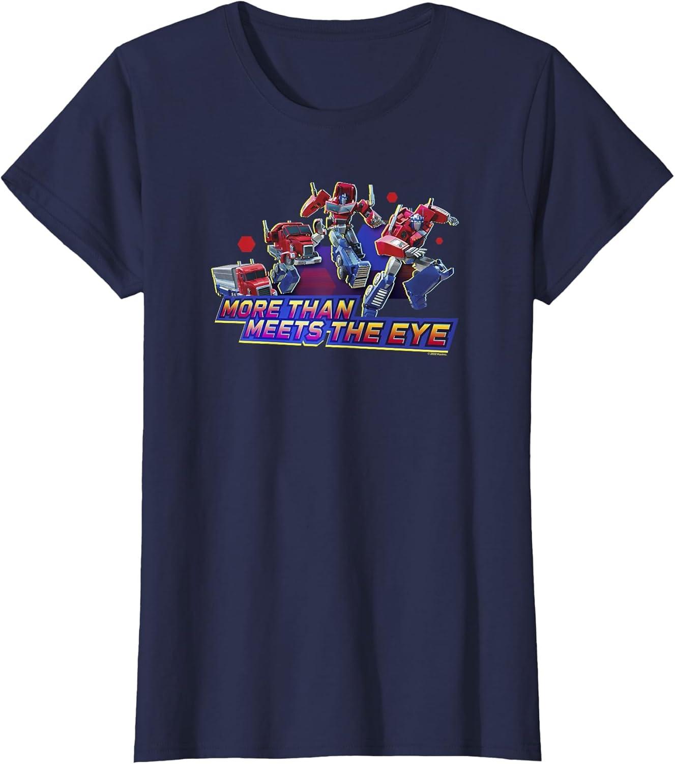 image:imageTransformers EarthSpark Optimus Prime More Than TShirtNavy Blue