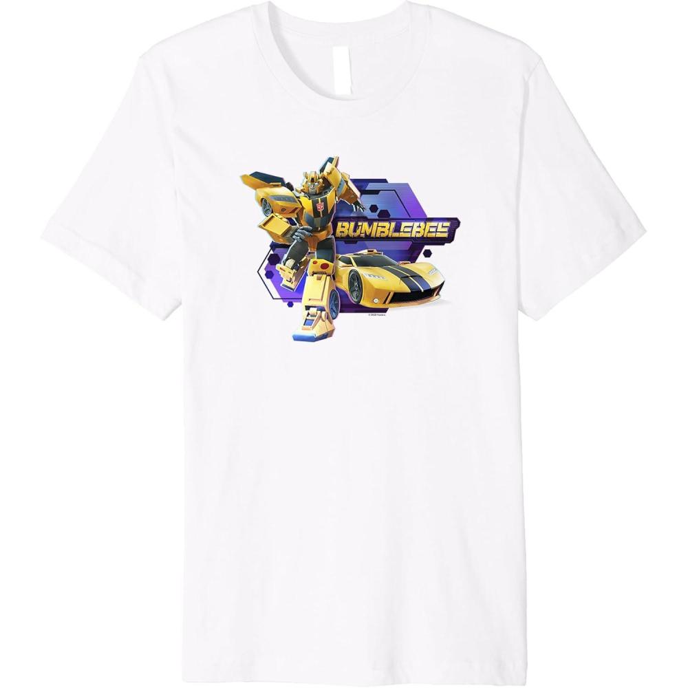 image:imageTransformers EarthSpark Bumblebee Badge Premium TShirt