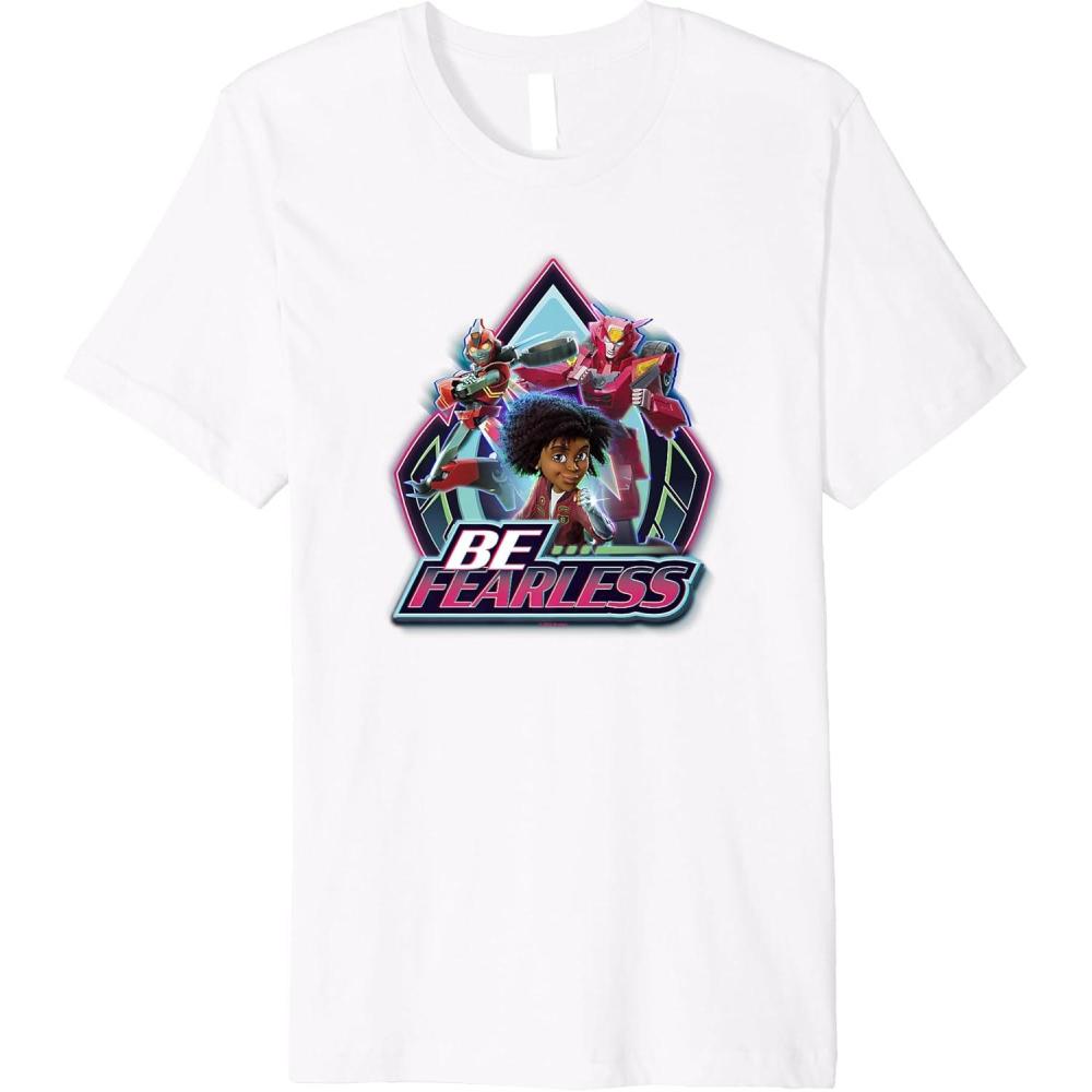 image:imageTransformers EarthSpark Group Shot Be Fearless Premium TShirt