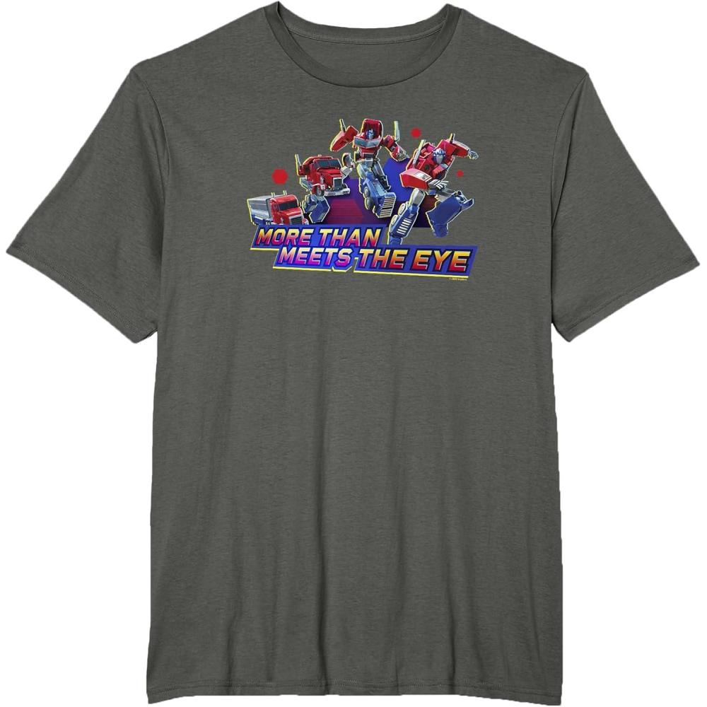image:imageTransformers EarthSpark Optimus Prime More Than TShirtAsphalt Grey