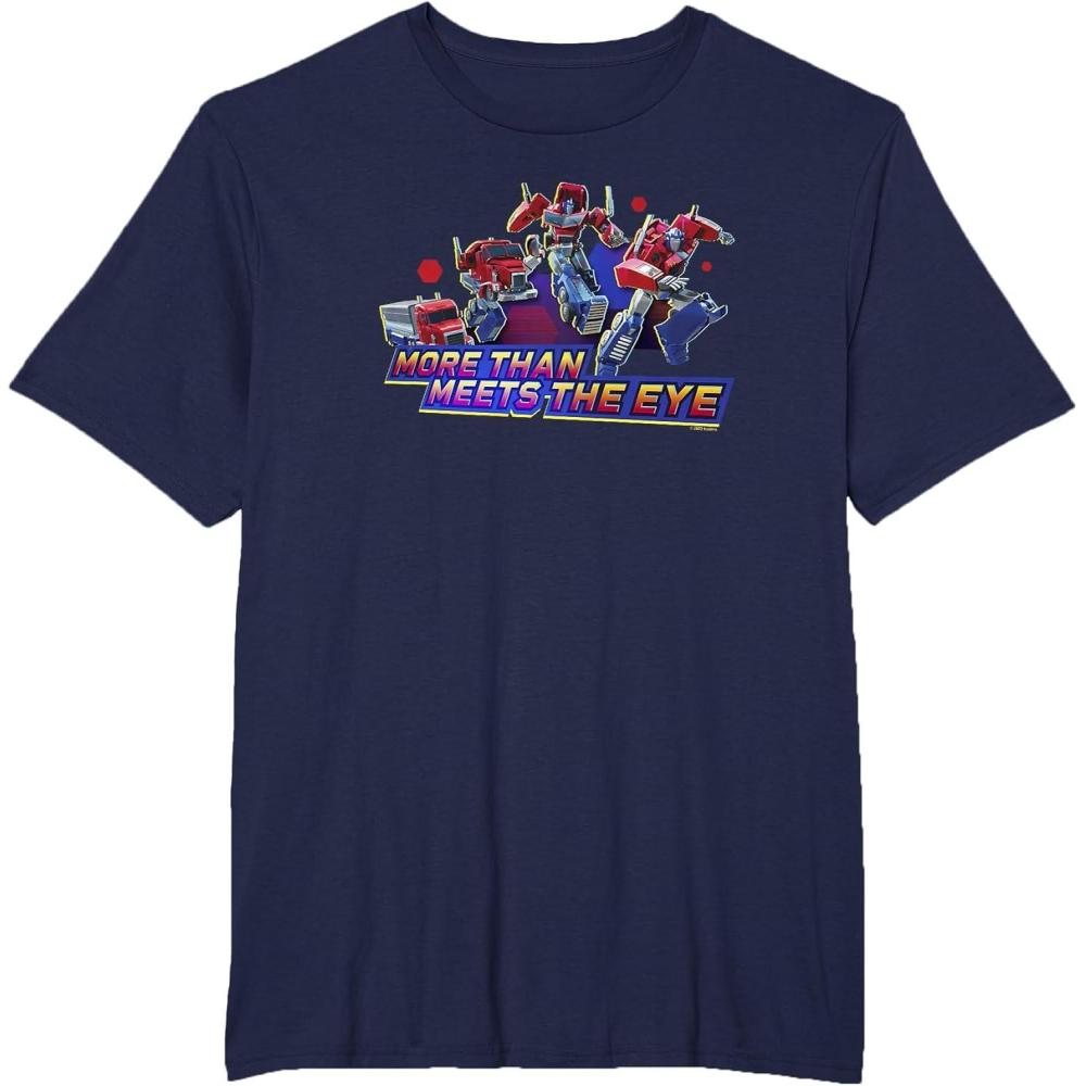 image:imageTransformers EarthSpark Optimus Prime More Than TShirtNavy Blue