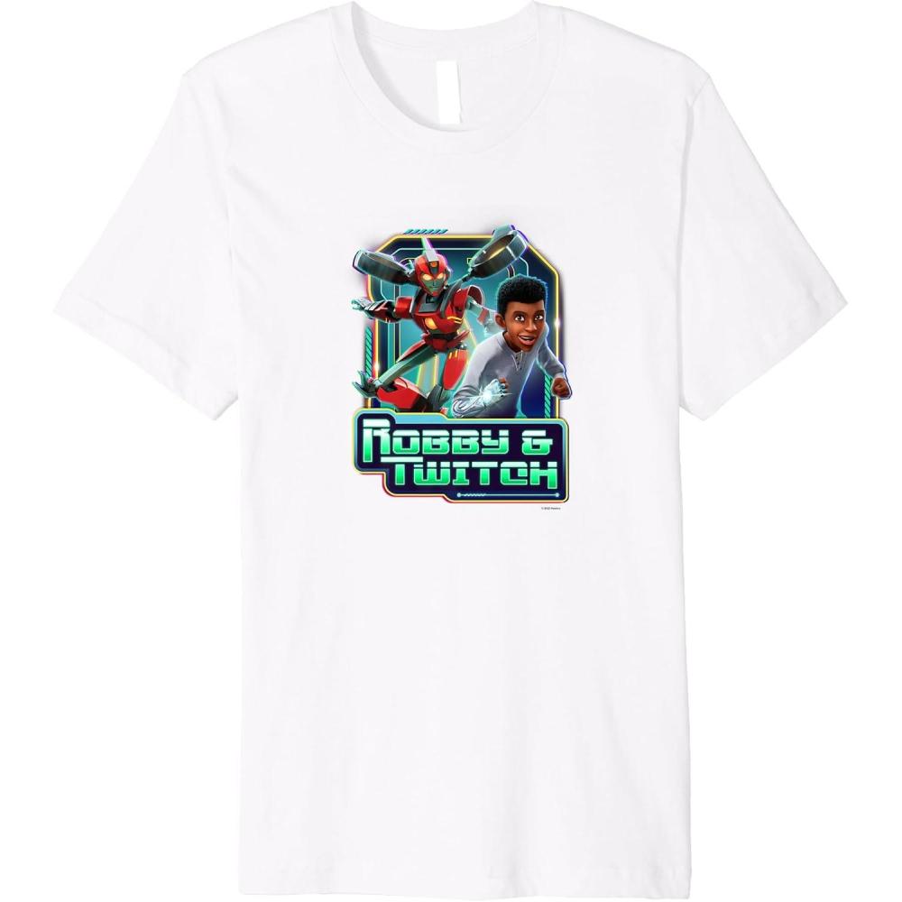 image:imageTransformers EarthSpark Robby amp Twitch Poster Premium TShirt
