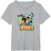 Transformers: EarthSpark Born to Be Heroes T-Shirt(Heather Grey)