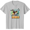 Transformers: EarthSpark Born to Be Heroes T-Shirt(Silver Grey)