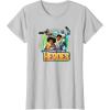 Transformers: EarthSpark Born to Be Heroes T-Shirt(Silver Grey)