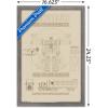 Trends International Hasbro Transformers – Sketch Wall Poster, 22.375″ x 34″, Barnwood Framed Version(Barnwood Framed Version)