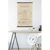 Trends International Hasbro Transformers – Sketch Wall Poster, 22.375″ x 34″, Barnwood Framed Version(Premium Poster & Clip Bundle)