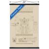 Trends International Hasbro Transformers – Sketch Wall Poster, 22.375″ x 34″, Barnwood Framed Version(Premium Print and Black Hanger Bundle)