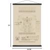 Trends International Hasbro Transformers – Sketch Wall Poster, 22.375″ x 34″, Barnwood Framed Version(Premium Print and Black Hanger Bundle)