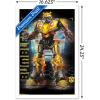 Trends International Hasbro Transformers: Bumblebee – Glitch Wall Poster, 14.725″ x 22.375″, Barnwood Framed Version(White Framed Version)
