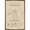 Trends International Hasbro Transformers – Sketch Wall Poster, 22.375″ x 34″, Barnwood Framed Version(Bronze Framed Version)