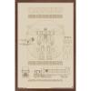 Trends International Hasbro Transformers – Sketch Wall Poster, 22.375″ x 34″, Barnwood Framed Version(Mahogany Framed Version)