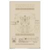 Trends International Hasbro Transformers – Sketch Wall Poster, 22.375″ x 34″, Barnwood Framed Version(White Framed Version)