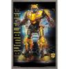 Trends International Hasbro Transformers: Bumblebee – Glitch Wall Poster, 14.725″ x 22.375″, Barnwood Framed Version(Barnwood Framed Version)