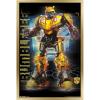 Trends International Hasbro Transformers: Bumblebee – Glitch Wall Poster, 14.725″ x 22.375″, Barnwood Framed Version(Gold Framed Version)