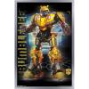 Trends International Hasbro Transformers: Bumblebee – Glitch Wall Poster, 14.725″ x 22.375″, Barnwood Framed Version(Silver Framed Version)
