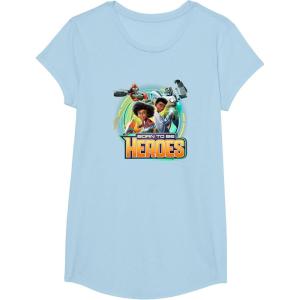 Transformers: EarthSpark Born to Be Heroes T-Shirt(Baby Blue)