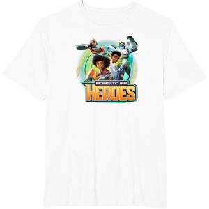 Transformers: EarthSpark Born to Be Heroes T-Shirt(White)