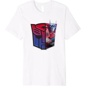 Transformers: EarthSpark Optimus Prime Logo Fill Premium T-Shirt