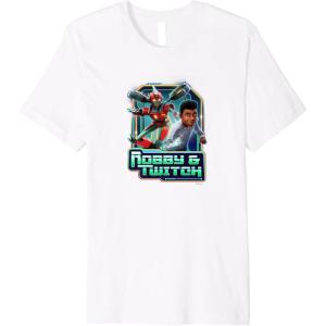 Transformers: EarthSpark Robby & Twitch Poster Premium T-Shirt