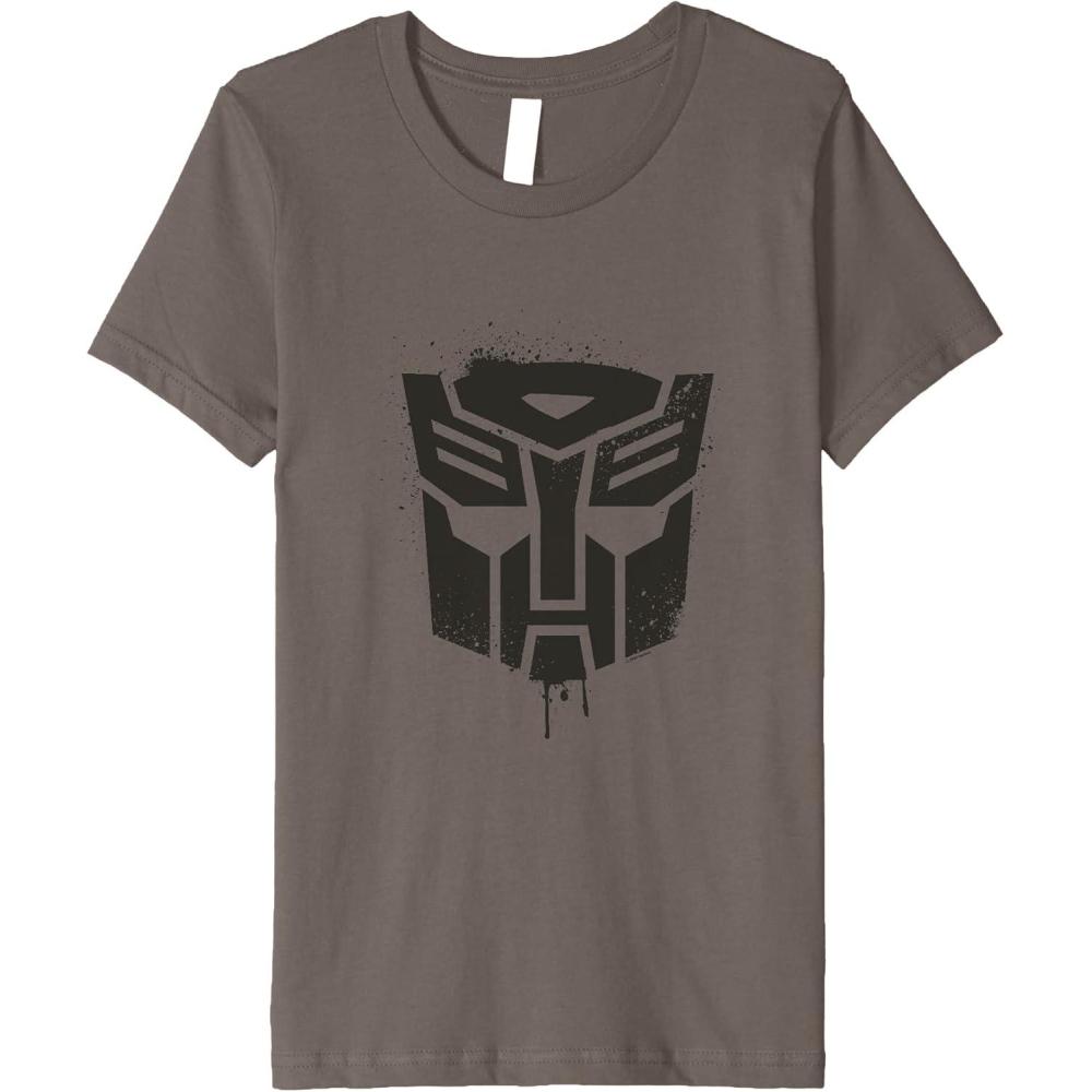 image:imageKids Transformers Autobots Dripping Paint Logo Silhouette Premium TShirt