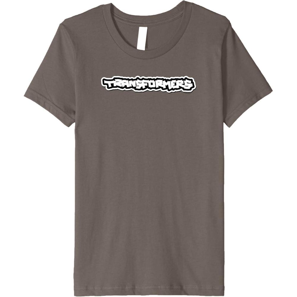 image:imageKids Transformers Urban Style Graffiti Text Logo Premium TShirt