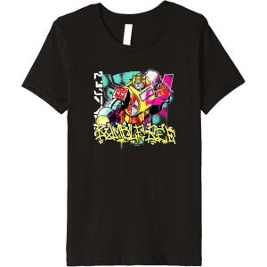 Kids Transformers Bumblebee Graffiti Painted Wall Portrait Premium T-Shirt