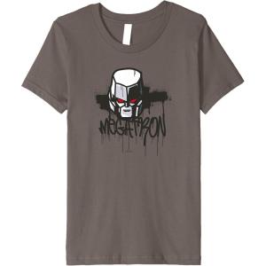 Kids Transformers Classic Megatron Graffiti Face Portrait Premium T-Shirt