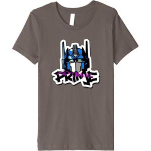 Kids Transformers Optimus Prime Urban Style Head Portrait Premium T-Shirt