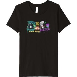 Kids Transformers Optimus Prime Vs. Megatron Retro Graffiti Paint Premium T-Shirt