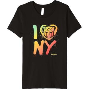 Kids Transformers: Rise of the Beasts I Heart NY Retro Graffiti Premium T-Shirt