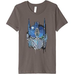 Kids Transformers: Rise of the Beasts Optimus Face Graffiti Shot Premium T-Shirt