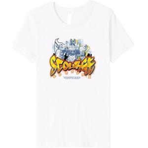 Kids Transformers: Rise of the Beasts Scourge Retro Graffiti Premium T-Shirt