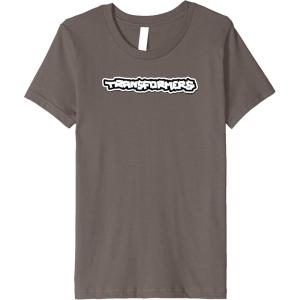 Kids Transformers Urban Style Graffiti Text Logo Premium T-Shirt