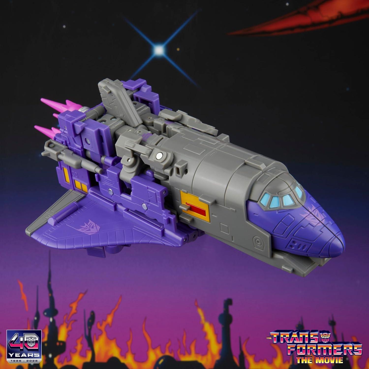 image:imageTransformers Studio Series The The Movie Astrotrain Leader Class 675Inch Converting Action Figure Robot Toys for Ages 8