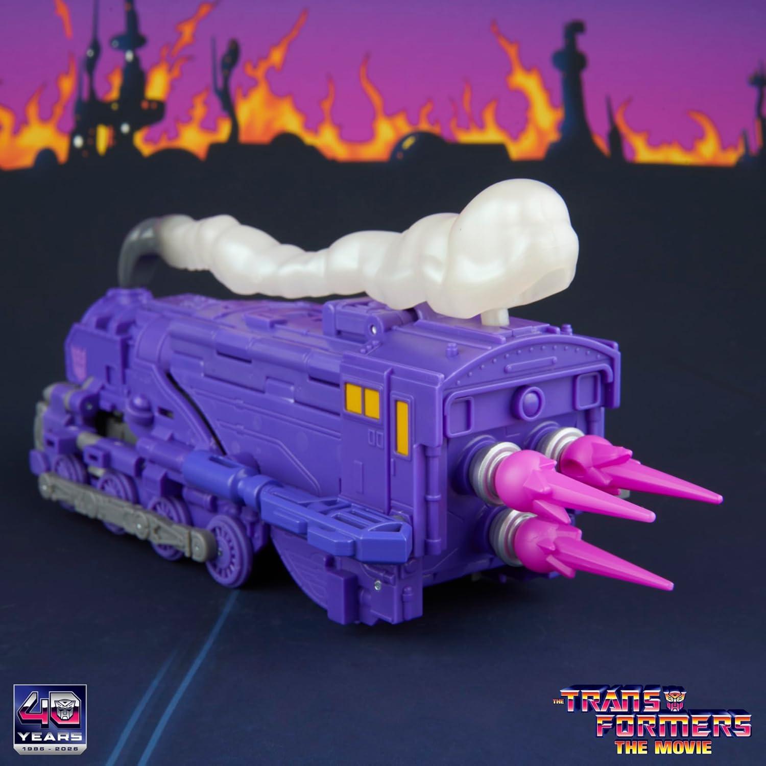 image:imageTransformers Studio Series The The Movie Astrotrain Leader Class 675Inch Converting Action Figure Robot Toys for Ages 8